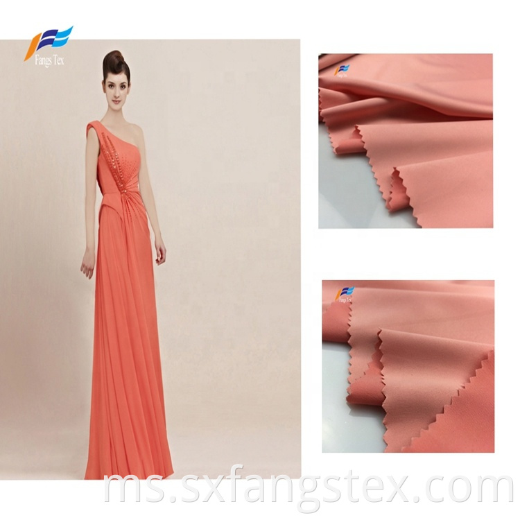 100% Polyester Spandex Ladies Garment Satin Fabric
